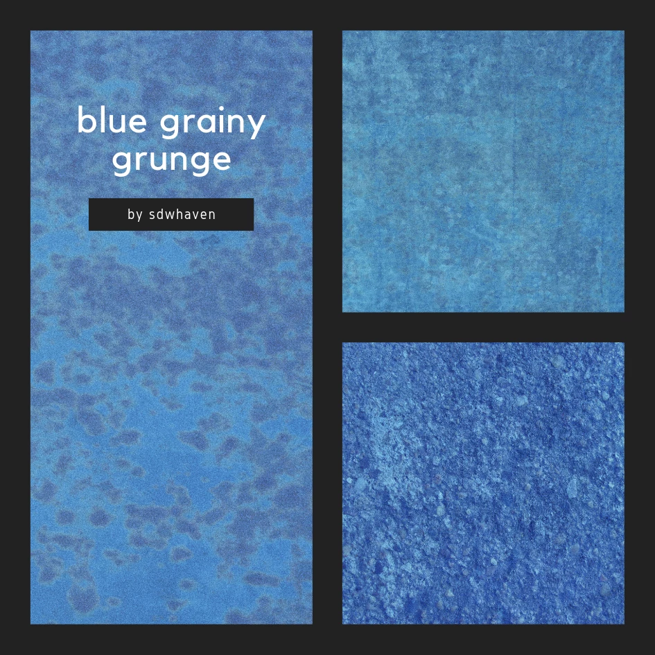 blue grainy grunge textures