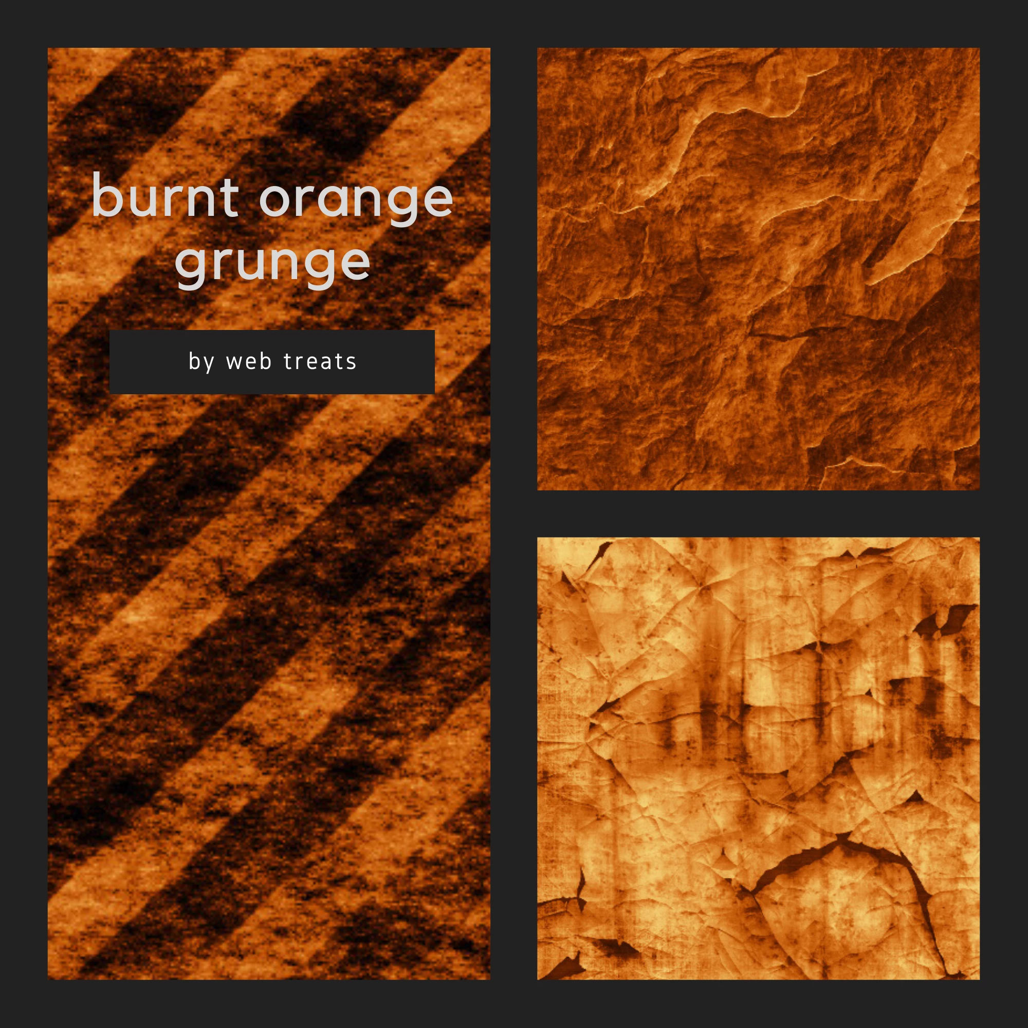 burnt orange textures