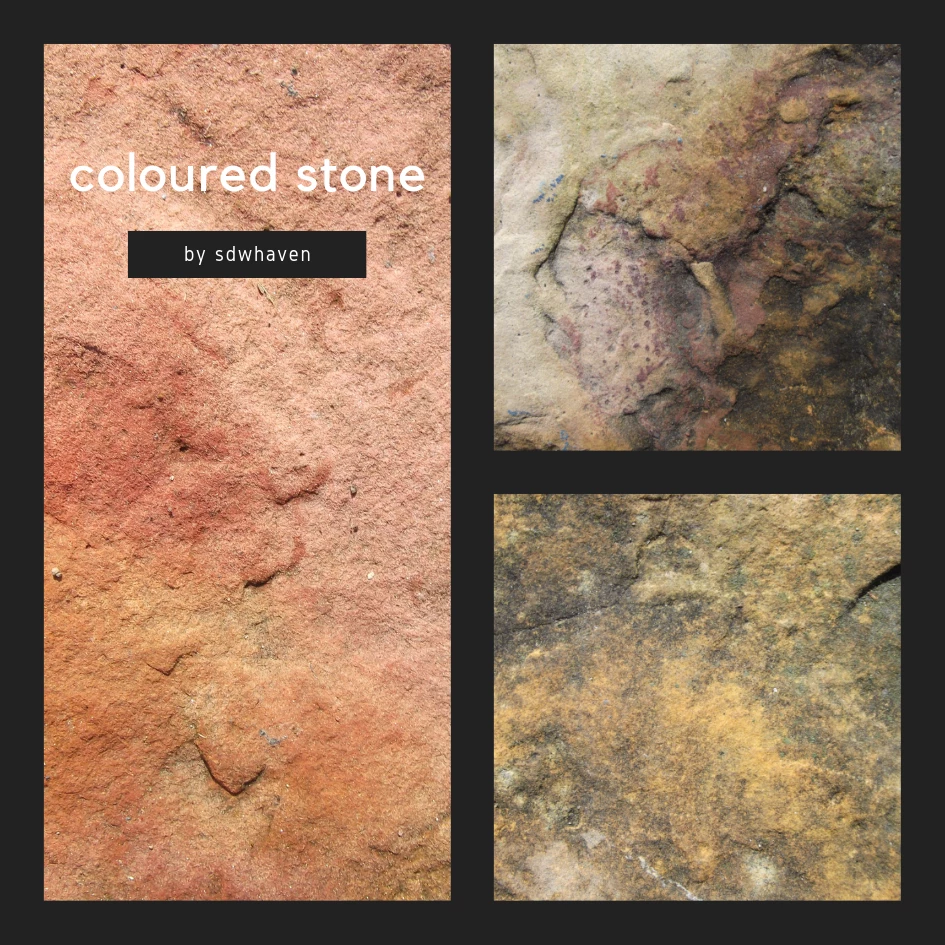 coloured stone texture
