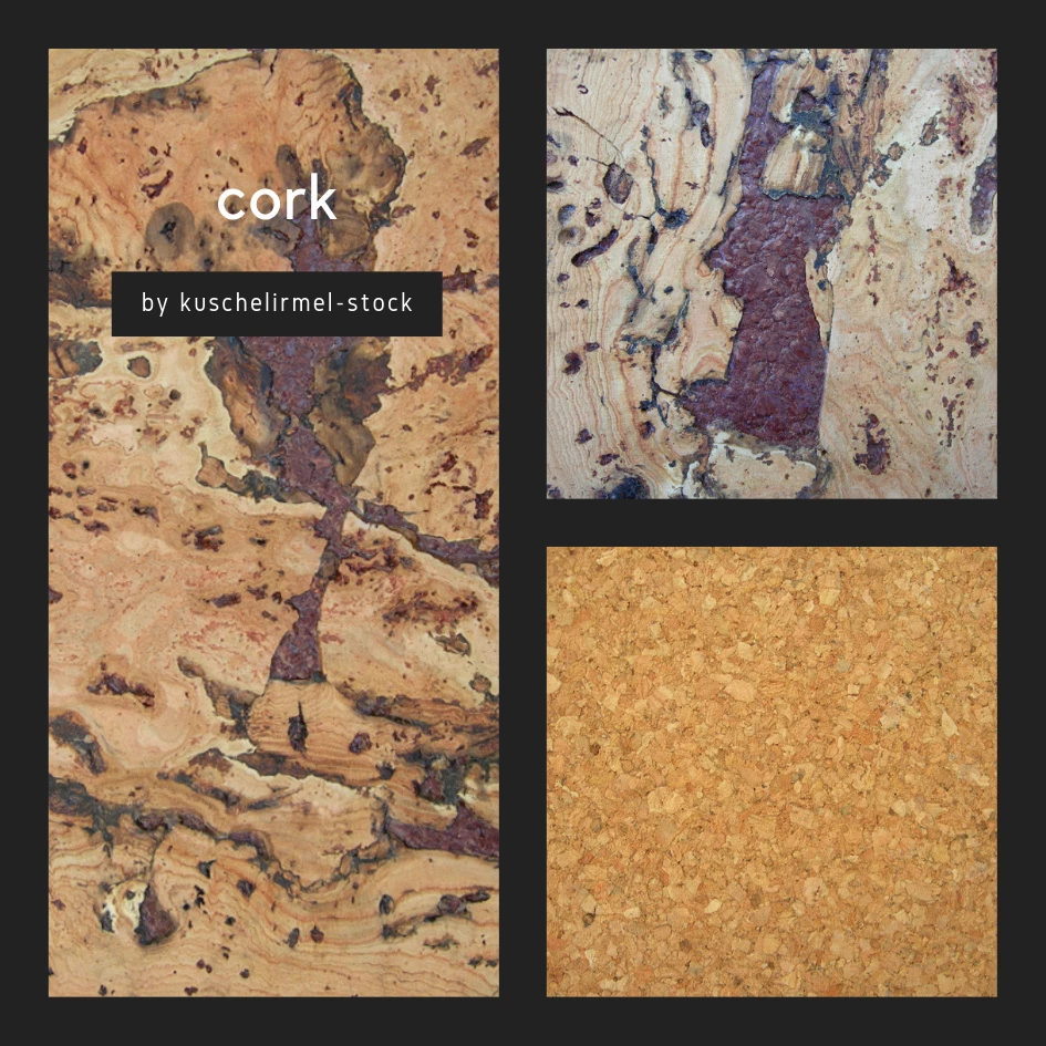 cork textures