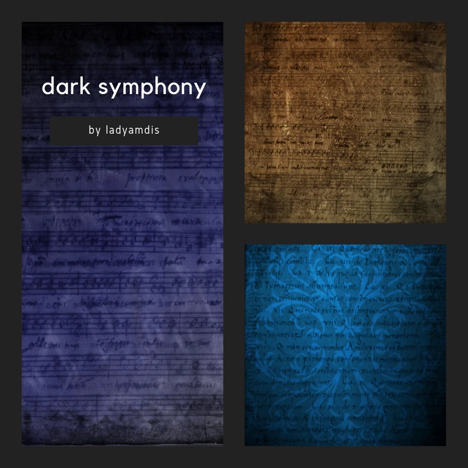 dark symphony textures