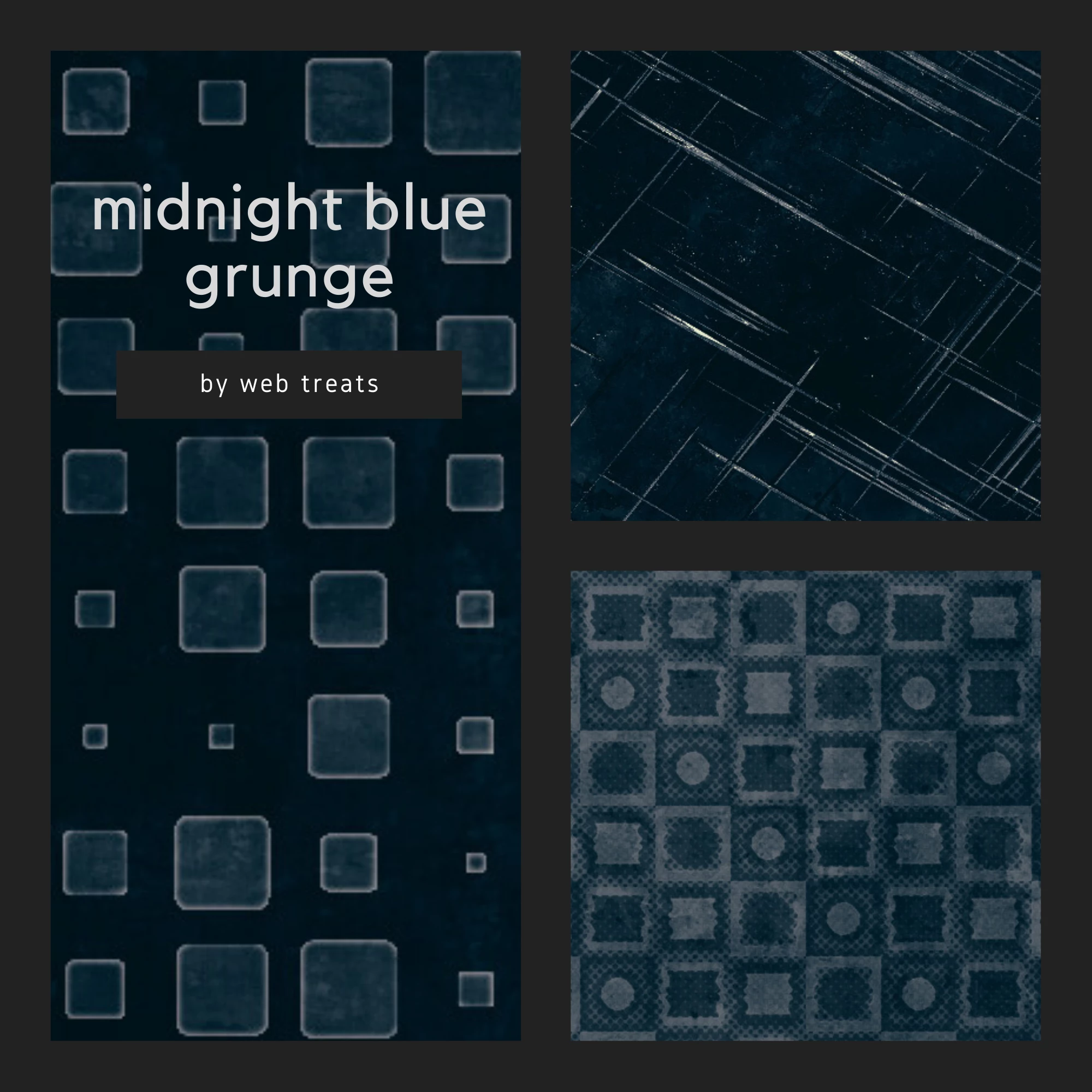 midnight blue grunge textures