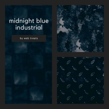 midnight blue industrial textures
