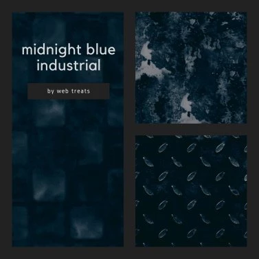 midnight blue industrial textures