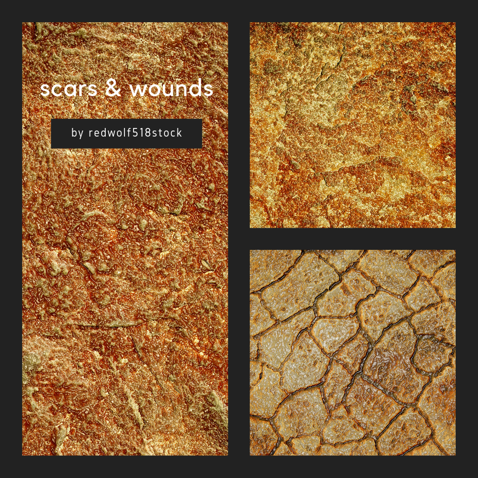 scars wounds textures 1