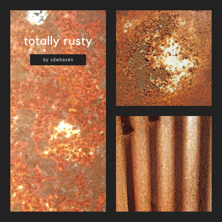 totally rusty textures