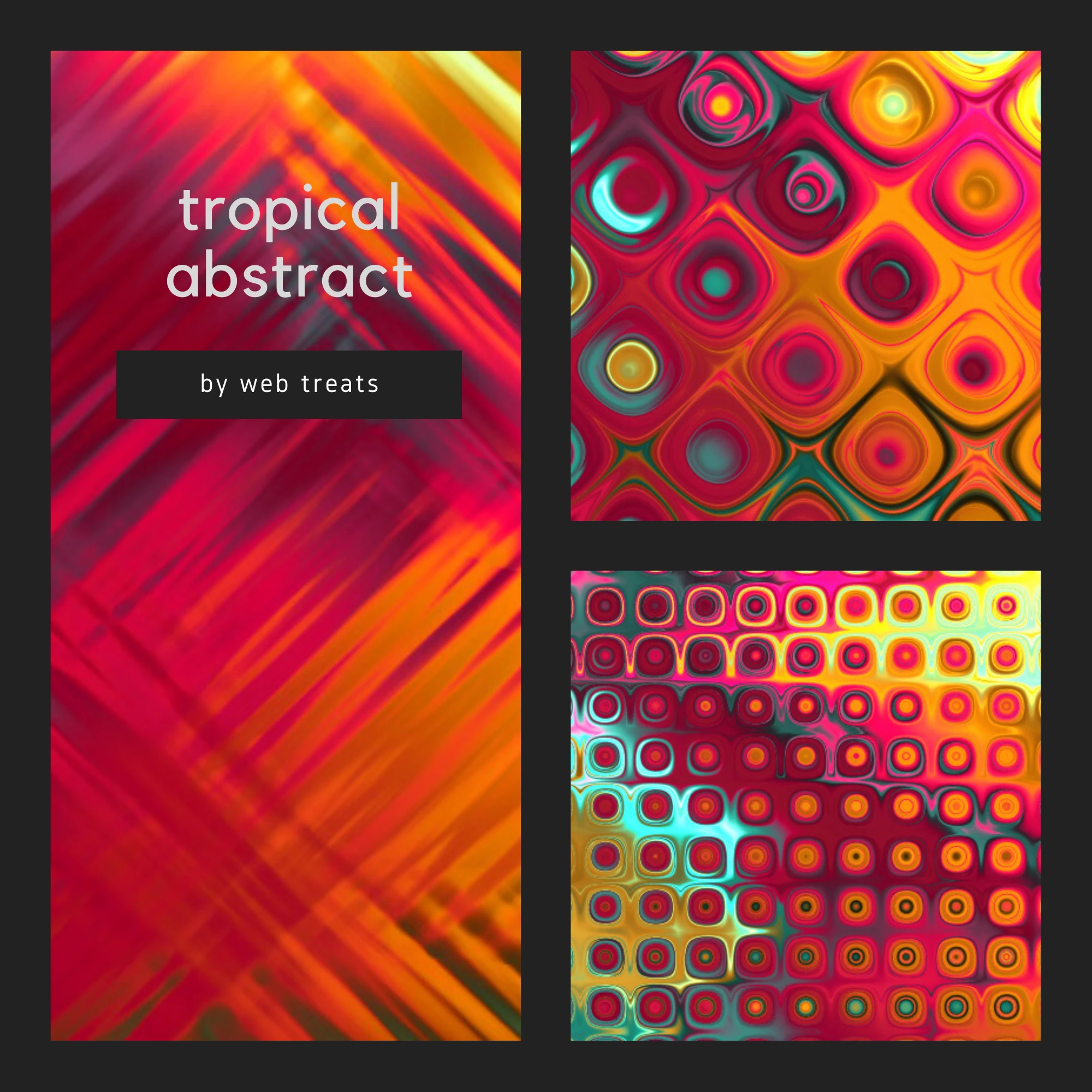 abstract tropical textures