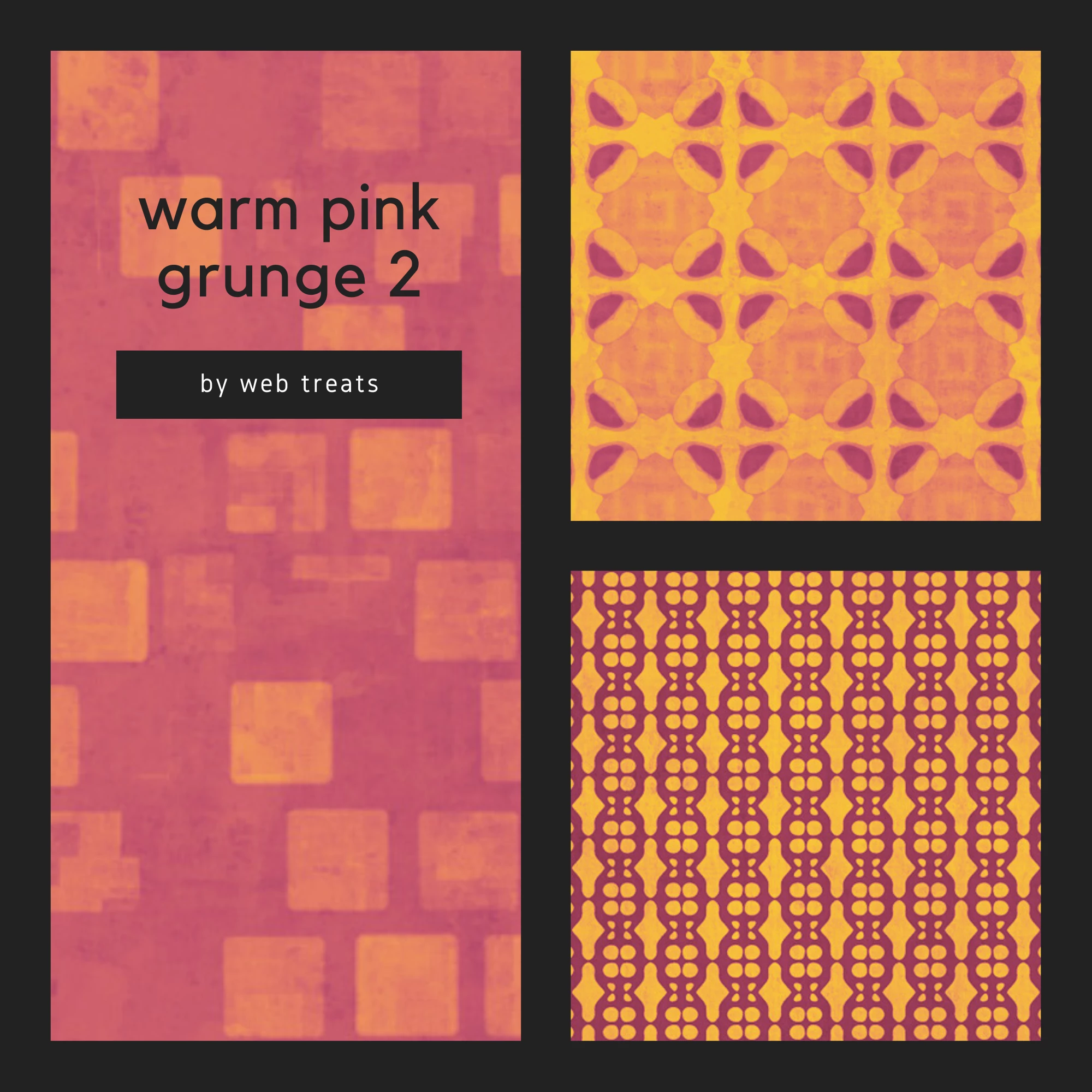 warm pink grunge textures 2