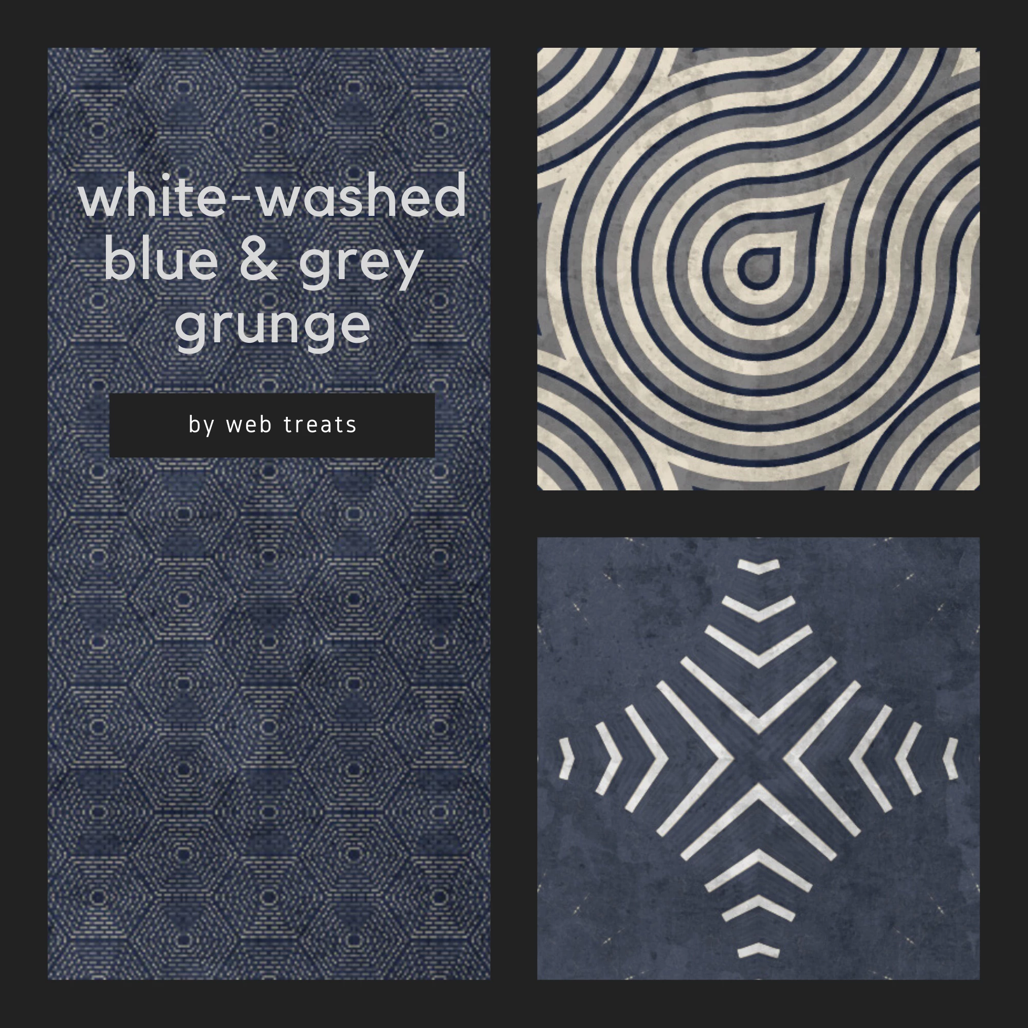 white-washed grunge textures